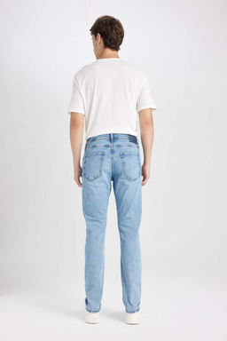 Джинсовые брюки скинни Carlo очень узкого кроя с нормальной талией и очень узкими штанинами - Defacto фото 7