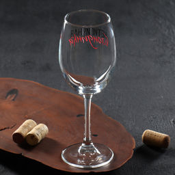 Бокал для вина с надписью «Нетипичная блондинка», 360 мл