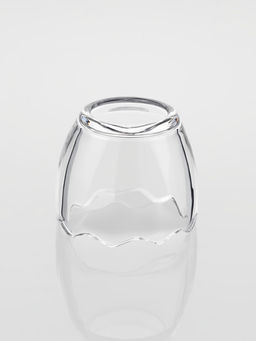 Конфетница Яйцо, 80 мл, 6.3?9 см, стекло, прозрачная