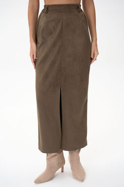 Юбка Майли (оливковый) - Эльза фото 7