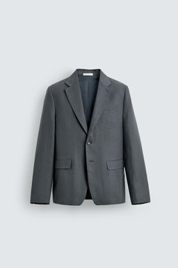 100% LINEN SUIT BLAZER - Zara фото 8