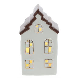 Изделие декоративное "Домик" с подсветкой (LR44x2), L7 W5 H14 см, 2в.