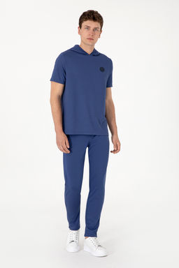 Erkek Regular Fit Bisiklet Yaka A__k Lacivert Ti__rt Sepette S_rpriz _ndirim - U.s. polo assn фото 12
