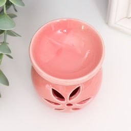 Аромалампа для эфирных масел Цветок, керамика, 7.7?6.7?6.7 см, МИКС - Simaland фото 4