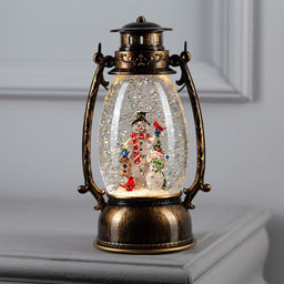 Светодиодная фигура «Два снеговика» 14×23.5×11 см, пластик, батарейки ААх3 (не в комплекте), USB, свечение тёплое белое