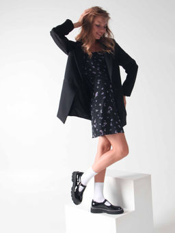 Туфли полуботинки 1004.5151 bl. Черный