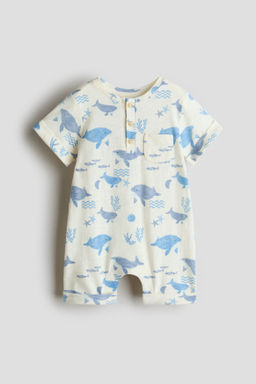 Pelele estampado de algod?n