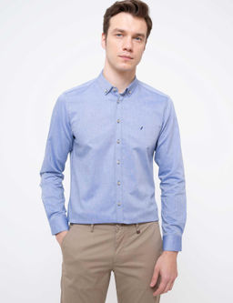 Saks Slim Fit Uzun Kollu G_mlek