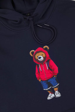 TRENDYOL MAN Kiremit Oversize/Genis Kesim Kapusonlu Ici Polar/S?cak Tutan Pamuk Unisex Sweatshirt TMNAW22SW1462 - Trendyolmilla фото 53