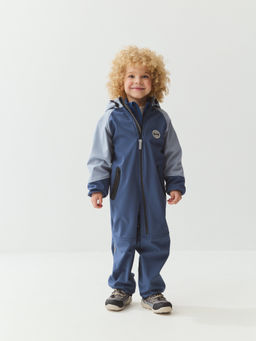 Комбинезон Колор блок Softshell демисезонный Шторм - Bungly фото 2