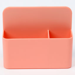 Подставка для маркеров и губок «Двойная», магнитная, универсальная, розовая, 4×12×10 см