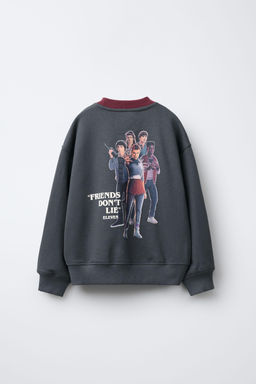 STRANGER THINGS/ NETFLIX PRINT SWEATSHIRT - Zara фото 2