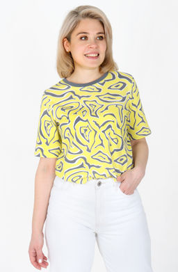 Футболка Таисия Ф-104 (44-62) кулирка - Лотос фото 12