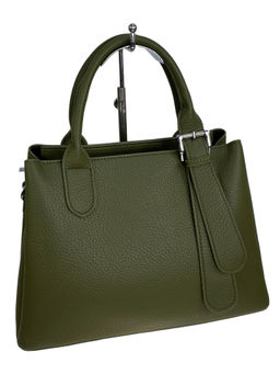 Женская сумка из искусственной кожи, цвет зеленый