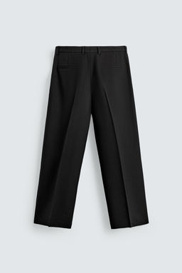 100% WOOL SUIT TROUSERS - Zara фото 8