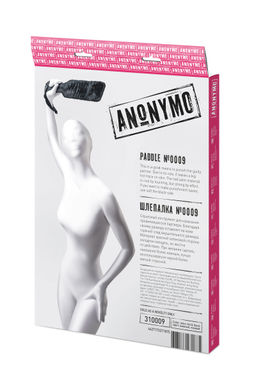 Шлепалка Anonymo #0009, полиэстер, красная, 37 см - Toyfa фото 8