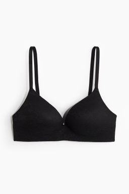 Sujetador de encaje acolchado sin aros - H&m фото 7