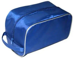 Косметичка "ЛЯГУШКА" (22,5 х13 х h13) Василёк