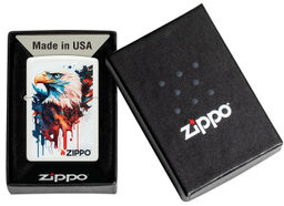 Зажигалка ZIPPO Нарисованный орел | Painted Eagle 46692  фото 6