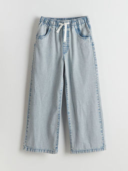 Wideleg K?z ?ocuk Jean Pantolon