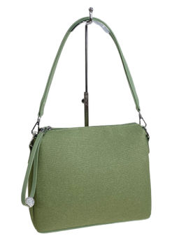 Женская сумка из искусственной кожи, цвет зеленый