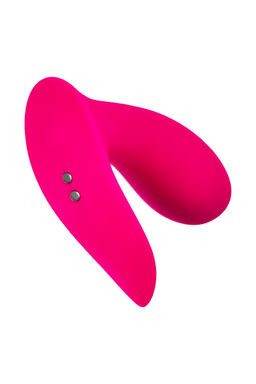 Вибратор Flexer Lovense, силикон, розовый, 10,1 см