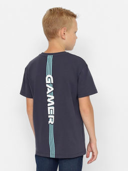 CRB wear/CWJB 63721-48-388 Футболка для мальчика,темно-серый/Ex.Cherubino  фото 3