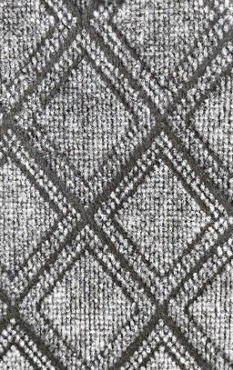 Коврик придверный влаговпит. 50*80 жаккард ромб в ассорт.