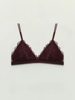 Бюстгальтер без косточек с кружевом / Zarina  фото 6