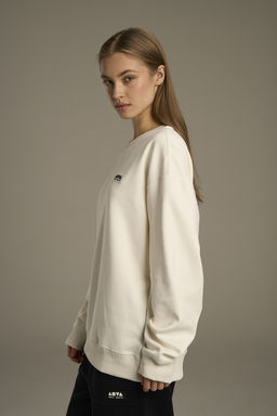 Свитшот утепленный Белый