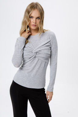 Джемпер Pirs 6319 серый фото 2