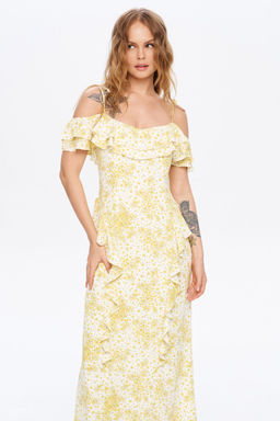 Платье Pirs 6021 желтый