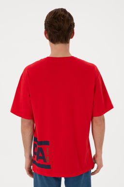 Erkek Bisiklet Yaka K_rm_z_ Ti__rt Sepette S_rpriz _ndirim - U.s. polo assn фото 5