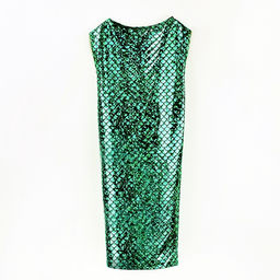 Карнавальный костюм «Сверкающая змея», платье, перчатки, маска, рост 110-116 см