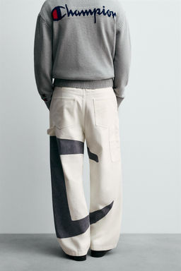 CHAMPION® X ZARA CONTRAST LOGO TROUSERS фото 13