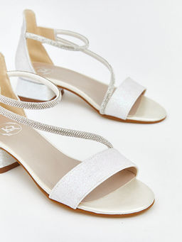 Ta?l? K?z ?ocuk Topuklu Ayakkab?