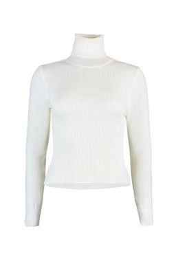 Ekru Basic Bal?kc? Yaka Triko Kazak TWOAW21KZ1279