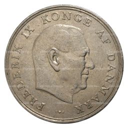 1 крона 1962 года Дания