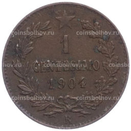 1 чентезимо 1904 года Италия