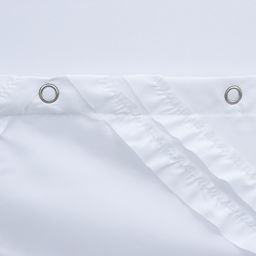 Штора для ванной «Ла Каса», с люверсами, 180×180 см, полиэстер, белая