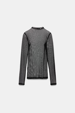 METALLIC THREAD TOP - Zara фото 9