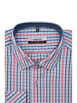 Сорочка мужская длинный рукав GREG 225/211/6149/ZS/1  фото 3
