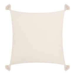 Наволочка декоративная Этель Бохо, 45х45 см, цвет молочный, 100% хлопок  фото 9