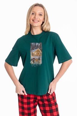 Футболка М325424Пз зеленый