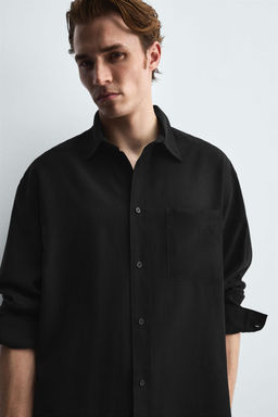 RELAXED FIT FLOWY SHIRT - Zara фото 5