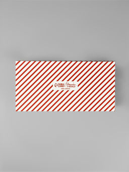 Цена за 5 шт. Коробка для кондитерских изделий с пластиковой крышкой «С Новым годом!», 10.5×21×3 см