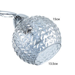 Светильник потолочный BayerLux «Эрион», люстра 5хЕ27, 40 Вт, хром, 56×56×22 см