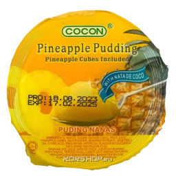 Пудинг с натуральными фруктами Ананас Cocon, Малайзия, 118 г Акция