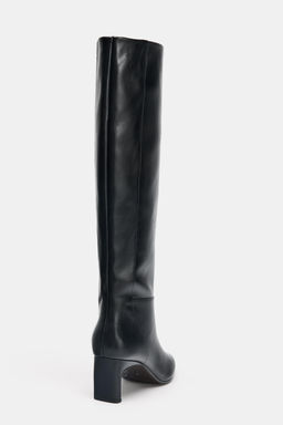 KITTEN HEEL BOOTS - Zara фото 5