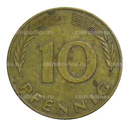 10 пфеннигов 1989 года F Германия